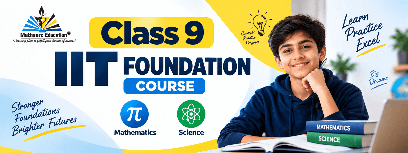 Class 9 IIT Foundation Course banner