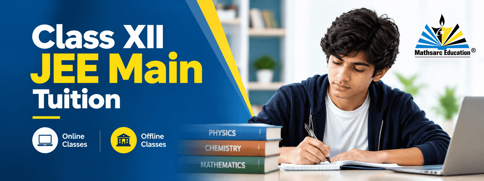 Class XII JEE Main Tuition banner