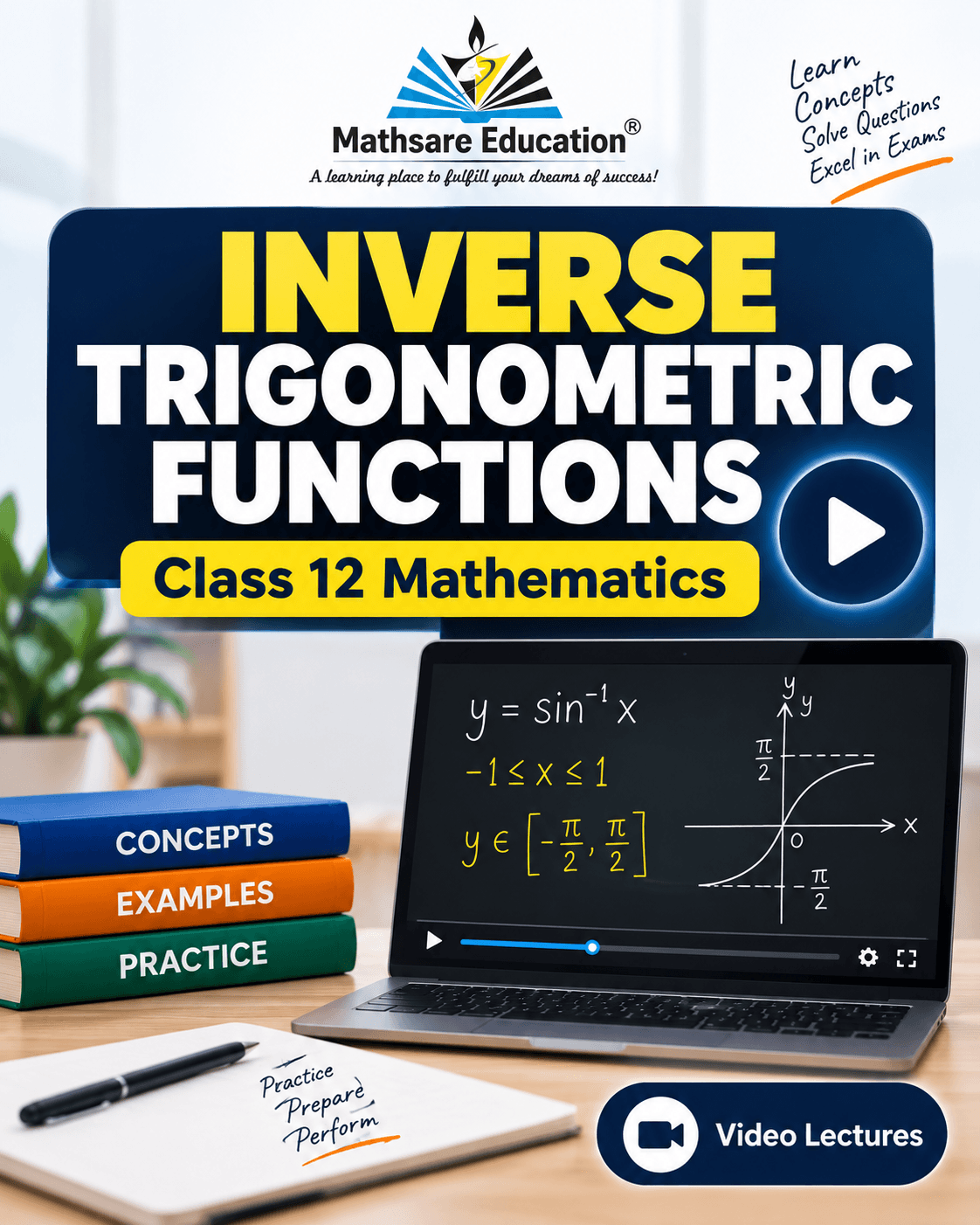 Inverse Trigonometric Functions Class 12 Maths | Complete Video Course